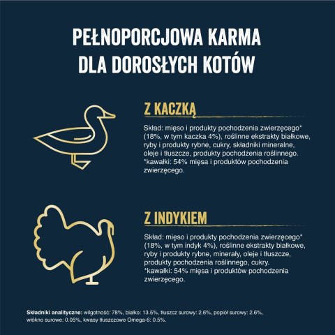 FELIX Tasty Shreds z kaczką i indykiem - mokra karma dla kota - 4x 80g PURINA NESTLE FELIX Tasty Shreds z kaczką i indykiem - mokra karma dla kota - 4x 80g PURINA NESTLE