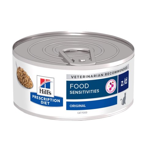 HILL'S Prescription Diet Food Sensitivities z/d Feline - mokra karma dla kota z alergią pokarmową - 156 g Hill's HILL'S Prescription Diet Food Sensitivities z/d Feline - mokra karma dla kota z alergią pokarmową - 156 g Hill's