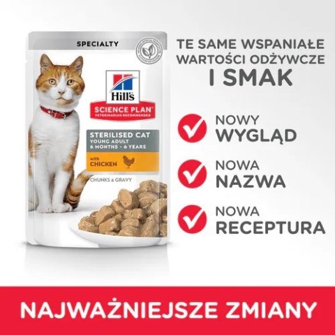 HILL'S SP Feline Adult Chicken 85g dla kota Hill's HILL'S SP Feline Adult Chicken 85g dla kota Hill's