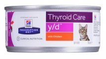 Hill's Prescription Diet Thyroid Care Feline y/d - karma dla kota z chorą tarczycą - puszka 156 g Hill's Hill's Prescription Diet Thyroid Care Feline y/d - karma dla kota z chorą tarczycą - puszka 156 g Hill's