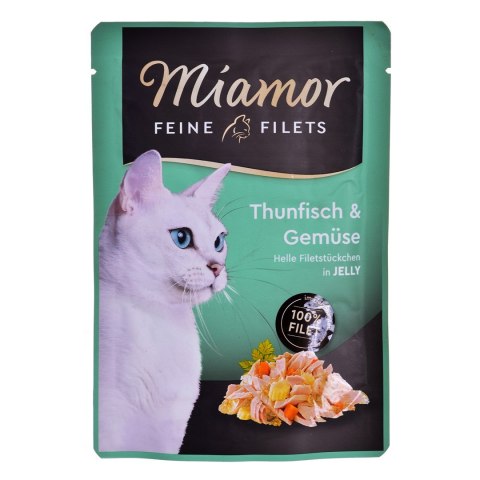 MIAMOR Feine Filets tuńczyk z warzywami - saszetka 100g Miamor MIAMOR Feine Filets tuńczyk z warzywami - saszetka 100g Miamor