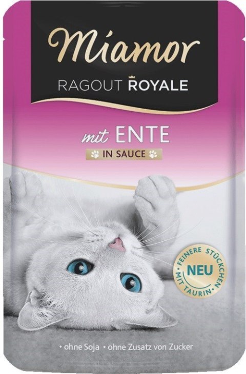 MIAMOR Ragout Royal Kaczka w sosie 100g dla kota Miamor MIAMOR Ragout Royal Kaczka w sosie 100g dla kota Miamor