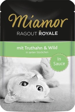 MIAMOR Ragout Royale smak: indyk z dziczyzną w sosie - saszetka 100g Miamor