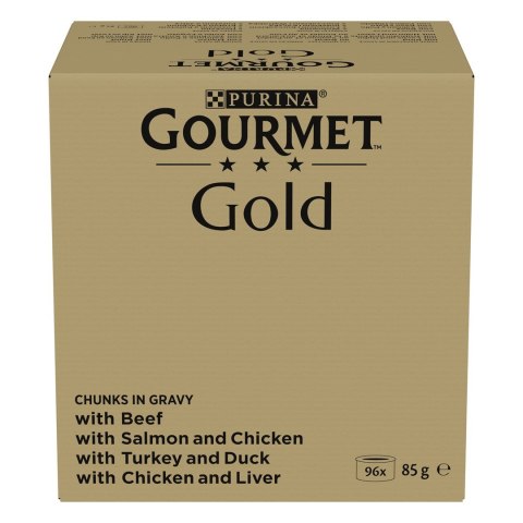 PURINA GOURMET GOLD Kawałki w sosie 96x85g PURINA NESTLE