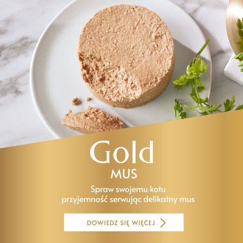 PURINA Gourmet Gold Mus z wołowiną - mokra karma dla kota - 85 g PURINA Gourmet Gold Mus z wołowiną - mokra karma dla kota - 85 g