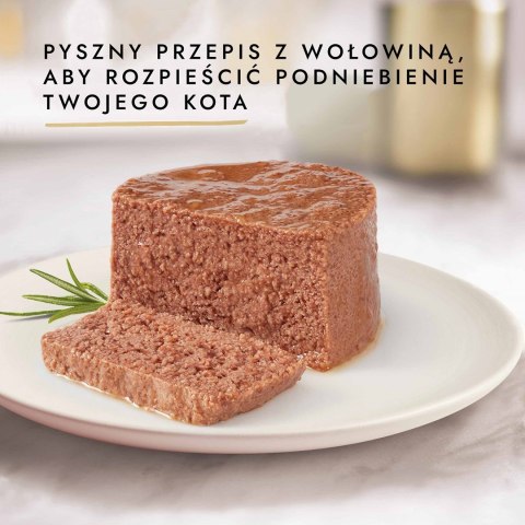 PURINA Gourmet Gold Mus z wołowiną - mokra karma dla kota - 85 g PURINA Gourmet Gold Mus z wołowiną - mokra karma dla kota - 85 g