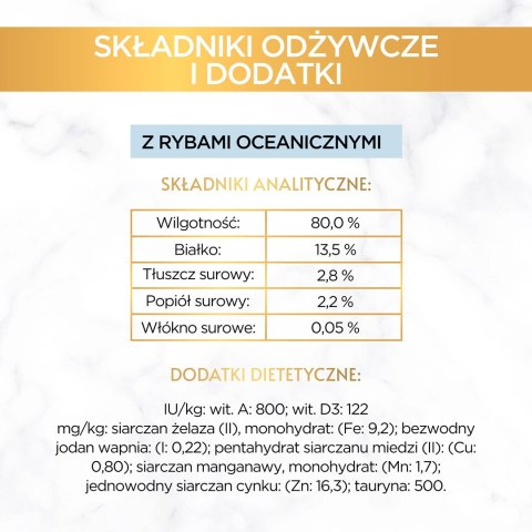 PURINA Gourmet Gold Succulent Delights Ryba oceaniczna - mokra karma dla kota - 85 g PURINA NESTLE