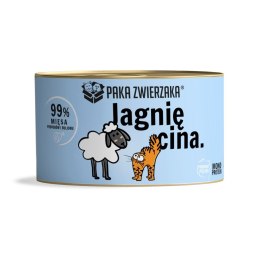 Paka Zwierzaka jagnięcina karma mokra dla kota 200g