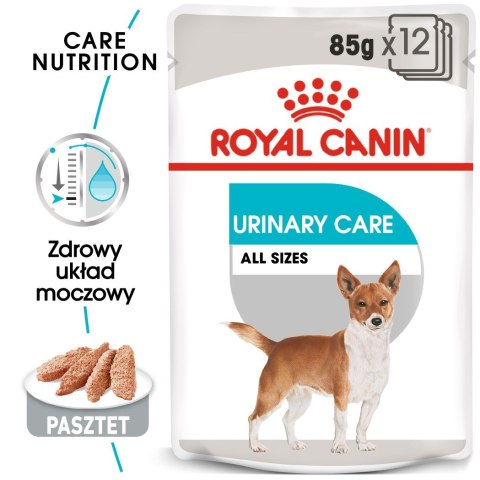 ROYAL CANIN CCN Urinary Care Loaf - mokra karma dla psa dorosłego - 12x85g Royal Canin ROYAL CANIN CCN Urinary Care Loaf - mokra karma dla psa dorosłego - 12x85g Royal Canin