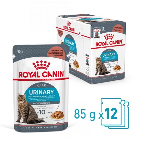 ROYAL CANIN FCN Urinary Care w sosie - mokra karma dla kota dorosłego - 12x85g Royal Canin ROYAL CANIN FCN Urinary Care w sosie - mokra karma dla kota dorosłego - 12x85g Royal Canin