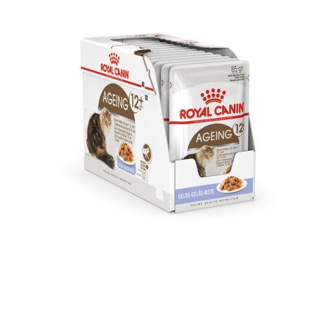 ROYAL CANIN FHN Ageing 12+ w galaretce - mokra karma dla kota starszego - 12x85g Royal Canin ROYAL CANIN FHN Ageing 12+ w galaretce - mokra karma dla kota starszego - 12x85g Royal Canin
