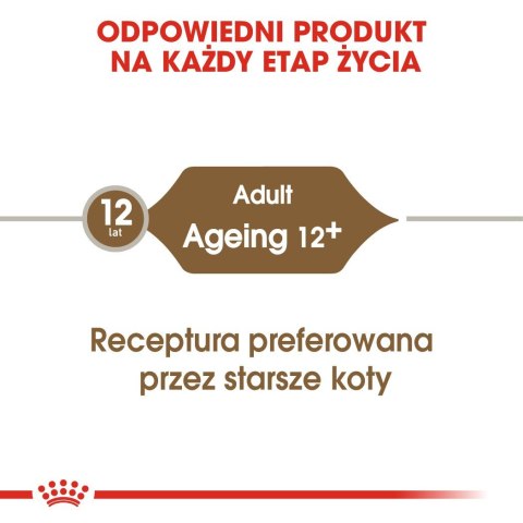 ROYAL CANIN FHN Ageing 12+ w galaretce - mokra karma dla kota starszego - 12x85g Royal Canin ROYAL CANIN FHN Ageing 12+ w galaretce - mokra karma dla kota starszego - 12x85g Royal Canin