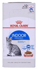 ROYAL CANIN FHN Indoor w sosie - mokra karma dla kota dorosłego - 12x85g Royal Canin