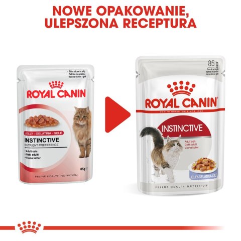 ROYAL CANIN FHN Instinctive w galaretce - mokra karma dla kota dorosłego - 12x85g Royal Canin ROYAL CANIN FHN Instinctive w galaretce - mokra karma dla kota dorosłego - 12x85g Royal Canin
