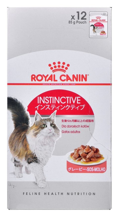 ROYAL CANIN FHN Instinctive w sosie - mokra karma dorosłych kotów - 12x 85 g Royal Canin ROYAL CANIN FHN Instinctive w sosie - mokra karma dorosłych kotów - 12x 85 g Royal Canin