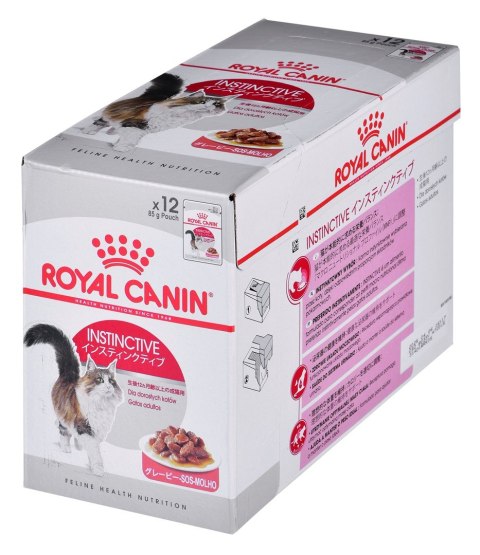 ROYAL CANIN FHN Instinctive w sosie - mokra karma dorosłych kotów - 12x 85 g Royal Canin ROYAL CANIN FHN Instinctive w sosie - mokra karma dorosłych kotów - 12x 85 g Royal Canin