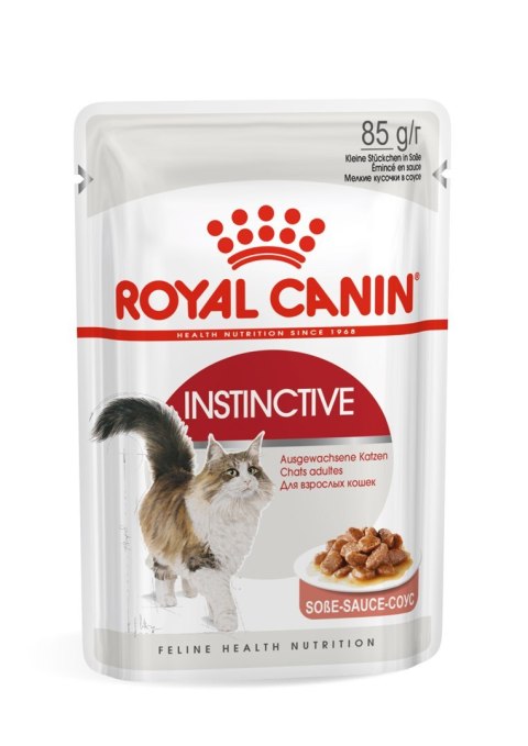 ROYAL CANIN FHN Instinctive w sosie - mokra karma dorosłych kotów - 12x 85 g Royal Canin ROYAL CANIN FHN Instinctive w sosie - mokra karma dorosłych kotów - 12x 85 g Royal Canin