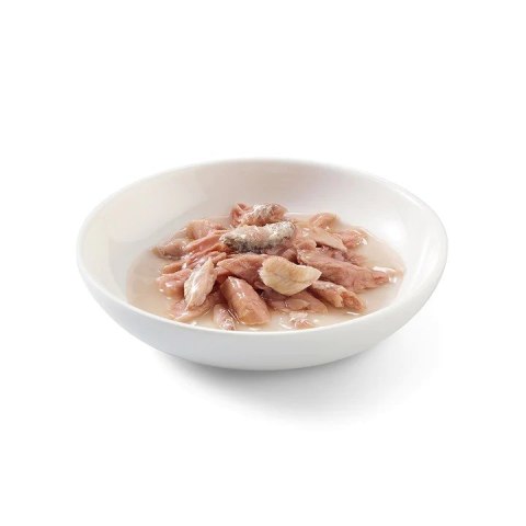 SCHESIR dla kotów Adult w Rosole Tuńczyk z Sardelami w Rosole 70g Agras Pet Foods SCHESIR dla kotów Adult w Rosole Tuńczyk z Sardelami w Rosole 70g Agras Pet Foods