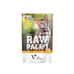 VetExpert Raw Paleo kitten - Indyk saszetka 100g VetExpert