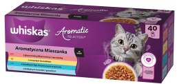 WHISKAS Saszetki aromatyczne mix smaków 40x85g Whiskas