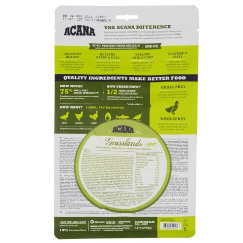 ACANA Grasslands cat 340g ACANA ACANA Grasslands cat 340g ACANA