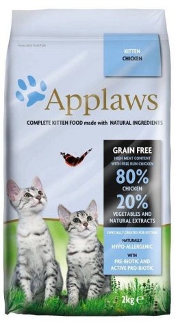 APPLAWS CAT Kitten Kurczak - karma dla kociąt z wysoką zawartością mięsa - 2kg Applaws