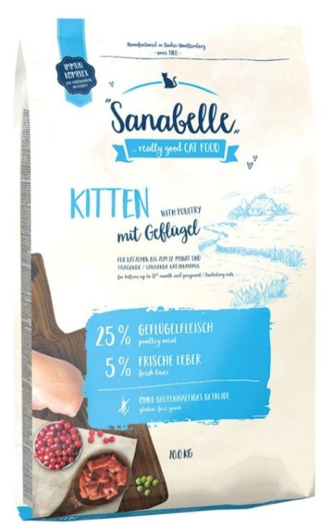 BOSCH Sanabelle Karma dla kociąt z drobiem 10 kg Bosch BOSCH Sanabelle Karma dla kociąt z drobiem 10 kg Bosch