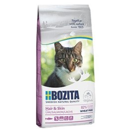 BOZITA Hair & Skin Wheat free Salmon - sucha karma dla kotów z problemami ze skórą i sierścią - 2kg BOZITA