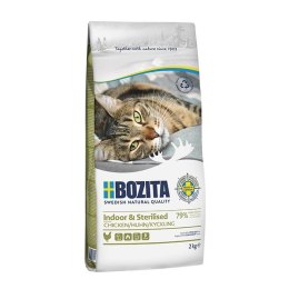 BOZITA Indoor & Sterilised Chicken - sucha karma dla kotów wysterylizowanych - 2kg BOZITA