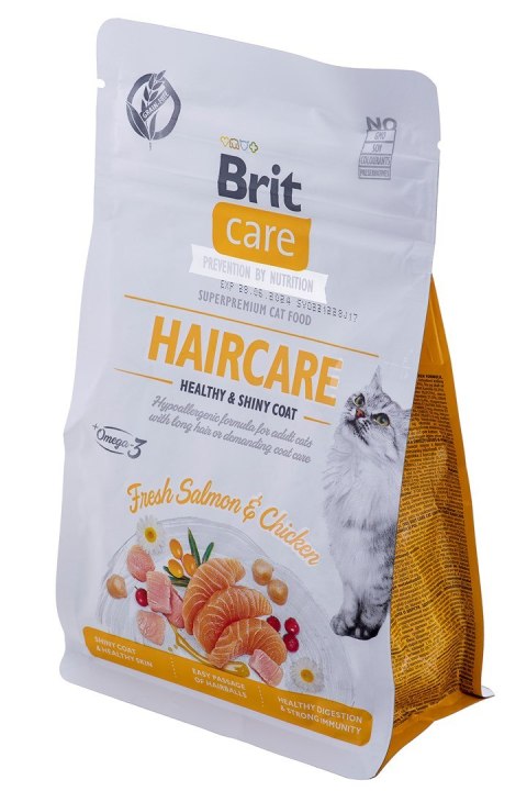 BRIT Care Grain-Free Adult Haircare Healthy&Shiny Coat - sucha karma dla kota - 400 g Brit BRIT Care Grain-Free Adult Haircare Healthy&Shiny Coat - sucha karma dla kota - 400 g Brit