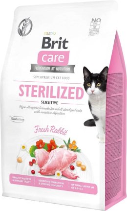 BRIT Care Grain-Free Sterilized Sensitive - sucha karma dla kota - 2 kg Brit