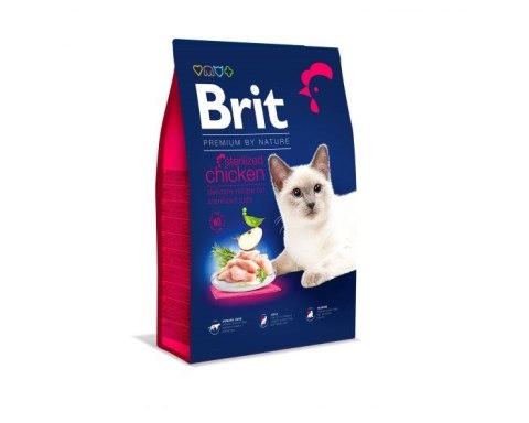 BRIT Dry Premium By Nature Sterilized z kurczakiem - sucha karma dla kotów - 1,5 kg Brit BRIT Dry Premium By Nature Sterilized z kurczakiem - sucha karma dla kotów - 1,5 kg Brit