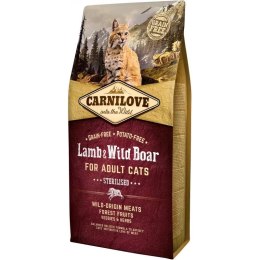 CARNILOVE CAT LAMB&WILD BOAR STERILISED 6kg CARNILOVE