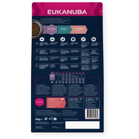 EUKANUBA Grain Free kitten salmon - sucha karma dla kota - 2 kg EUKANUBA EUKANUBA Grain Free kitten salmon - sucha karma dla kota - 2 kg EUKANUBA
