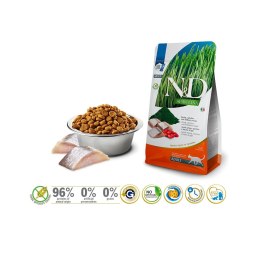 FARMINA N&D Spirulina Herring - sucha karma dla kota - 1.5 kg Farmina