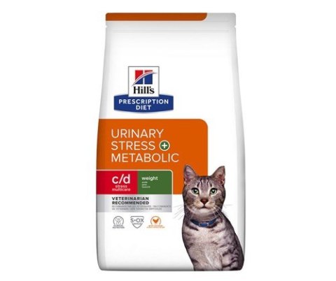 HILL'S PD FELINE C/D URINARY STRES + METABOLIC 3 KG Hill's HILL'S PD FELINE C/D URINARY STRES + METABOLIC 3 KG Hill's