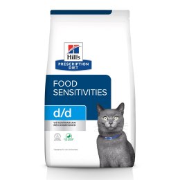 HILL'S Prescription Diet Food Sensitivities d/d Feline z kaczką i zielonym groszkiem - sucha karma dla kota z alergią - 1,5 kg Hill's