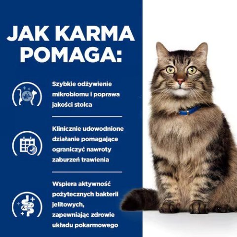 HILL'S Prescription Diet Gastrointestinal Biome Feline z kurczakiem - sucha karma wspomagająca trawienie dla kota - 1,5 kg Hill's HILL'S Prescription Diet Gastrointestinal Biome Feline z kurczakiem - sucha karma wspomagająca trawienie dla kota - 1,5 kg Hill's