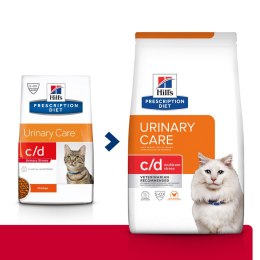 HILL'S Prescription Diet Urinary Care Feline c/d Multicare Stress Chicken - sucha karma dla kota - 1,5 kg Hill's