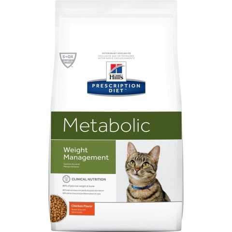 Hill's Prescription Diet Feline Metabolic - sucha karma dla kota z tendencją do nadwagi i otyłości - 1,5 kg Hill's