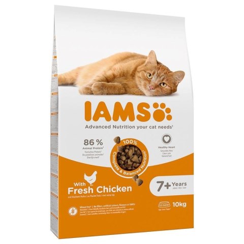 IAMS Vitality Senior - sucha karma dla kota - 10 kg IAMS IAMS Vitality Senior - sucha karma dla kota - 10 kg IAMS