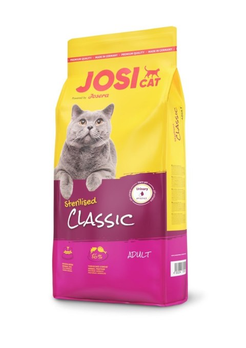 JOSERA JosiCat Classic Sterilised - karma dla kotów sterylizowanych - 18kg JOSERA