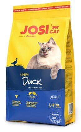 JOSERA JosiCat Crispy Duck - sucha karma dla kota - 1,9 kg JOSERA