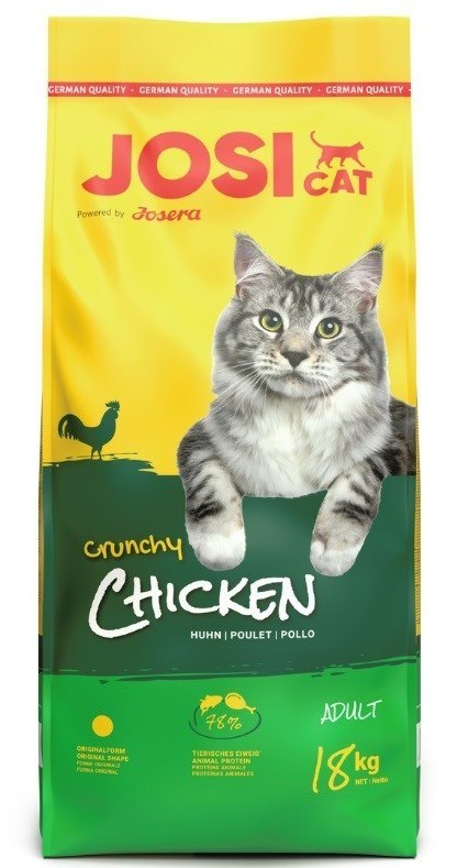 JOSERA JosiCat Crunchy Chicken - sucha karma dla kota - 18 kg JOSERA