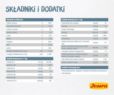 JOSERA Léger - sucha karma dla kota - 10 kg JOSERA JOSERA Léger - sucha karma dla kota - 10 kg JOSERA