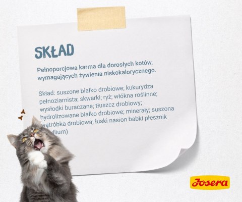 JOSERA Léger - sucha karma dla kota - 10 kg JOSERA JOSERA Léger - sucha karma dla kota - 10 kg JOSERA