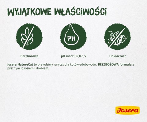 JOSERA NatureCat - sucha karma dla kota - 10 kg JOSERA JOSERA NatureCat - sucha karma dla kota - 10 kg JOSERA