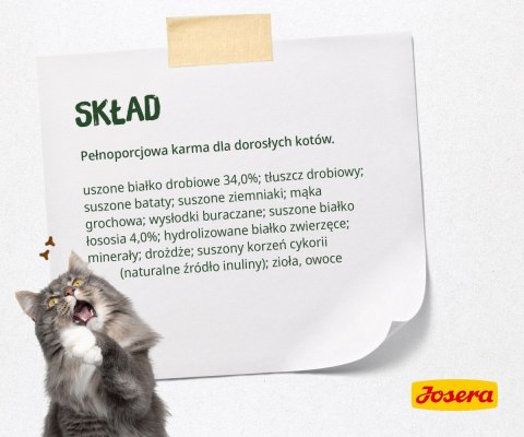JOSERA NatureCat - sucha karma dla kota - 10 kg JOSERA JOSERA NatureCat - sucha karma dla kota - 10 kg JOSERA