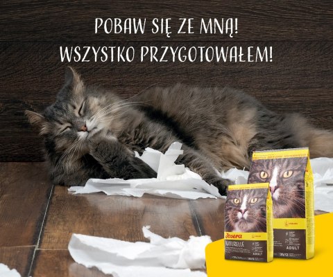 Josera Cat NATURELLE Adult Sterilised Pstrąg - karma dla kotów sterylizowanych - 10kg JOSERA Josera Cat NATURELLE Adult Sterilised Pstrąg - karma dla kotów sterylizowanych - 10kg JOSERA