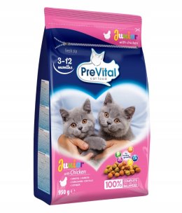 PREVITAL kurczak karma sucha karma kocięta 0,95kg PREVITAL
